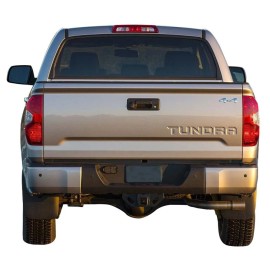 Fenzer B2G1 2020 For Toyota TUNDRA Tailgate Rear Vinyl Letters Chrome Inserts Stickers