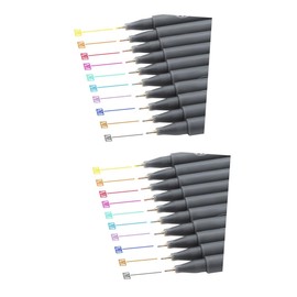 Operitacx Pen Highlighters Highlighter Pens 20 Pcs Fine Line Pens Pens Pens 0.38mm Fine Line Pens for Drawing