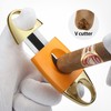 Cigar Cutter V Cut Stainless Steel Blade Cigar Cutter Guillotine