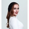 Vintage French Lace Headband Soft Headwrap Head Covering Church Veil