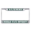 Craftique Michigan State Plate Frame (DOMED MI STATE ALUMNI FRAME