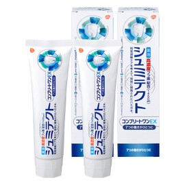 Shumitect Complete One EX Toothpaste, Hyper-Sensitive Care, High Concentration Fluorine Formulated (1,450 ppm), 2 Bottles