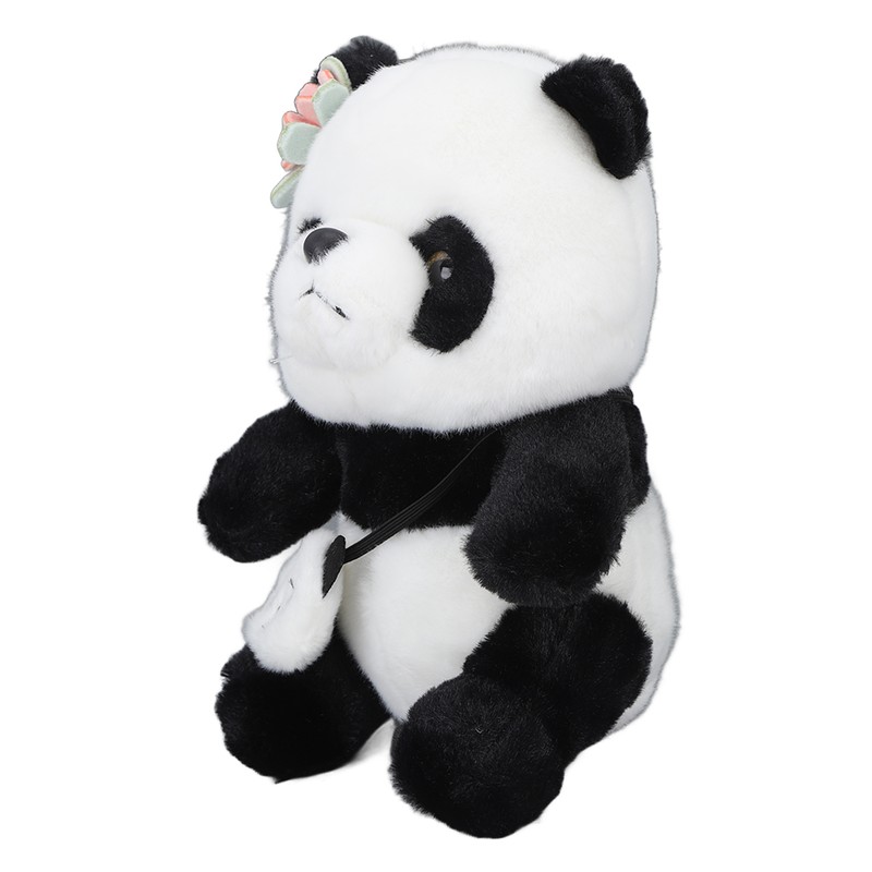 Cute Panda Plush Pillow Soft Comfortable Washable Simulation Panda Plush