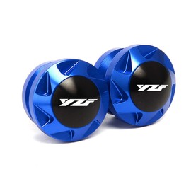 Motorcycle Fits For Yamaha YZF R9 R3 R25 R6 R1 R7 YZFR3 YZFR1 YZFR6 YZF R7 6MM Swingarm Spools Slider Stand Accessories (Blue)