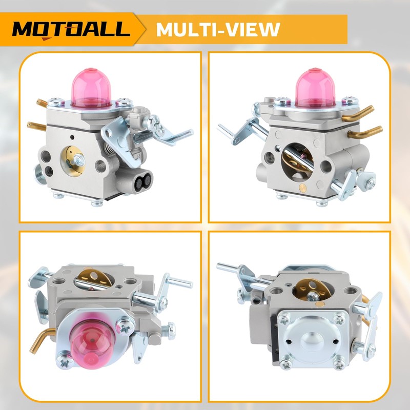 MOTOALL 531127910 Carburetor Kit for Husqvarna 130C 130L 330LK Trimmer