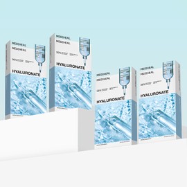 Mediheal Essential Mask Hyaluronic Acid, 10 Sheets, 4 Packs