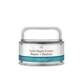 SUN COAST SCIENCES - Total Night Cream, Night Face Cream for All Skin Types, by Dr. Mark Rosenberg - 1 fl oz