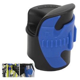 Hapivida Motorradgabel Dichtungsreiniger Reiniger, Motorrad-Gabeldichtungsreiniger ABS Gabel Dichtungsschoner Reiniger Motorrad Werkzeug für 45–55mm Dirt Bike Vordergabeln (Blau)