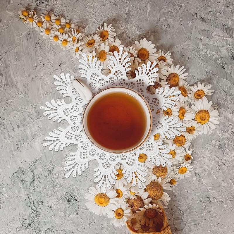 8 Pieces Of Lace Coasters, Dining Table Decorations, Ele And