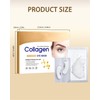 4 Pairs Collagen Eye Masks, Hyaluronic Acid Anti-Wrinkle Firming Eye