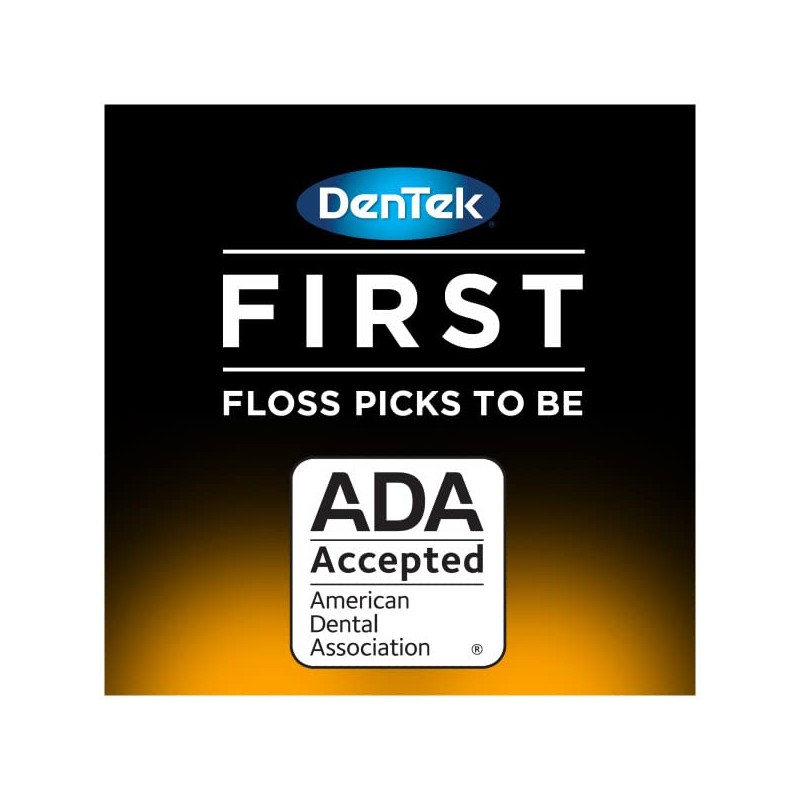 Dentek Floss Picks Comfort Clean Sensitive Gums Floss Picks, Soft