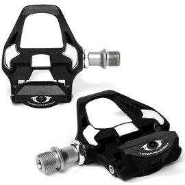Bucklos PD-R8000 SPD SL Pedals for Road Bike - Bicycle Clipless Sealed Bearing Nylon Ultegra Clip Pedals Compitable with Shimano SPD-SL Cleats for Indoor Cycling (9/16")