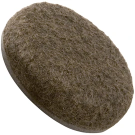 Super Sliders 4336395N Formed Felt Furniture Movers For Hard Surfaces, 1-1/4 Inch, Dark Brown, Pack of 4