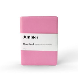 Jumble & Co Intentus A4 Conference Folder Organiser with Ruled Refill Pad Rose Tinted Pink (JITBYU-450)