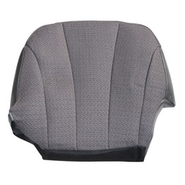 SecosAutoparts Driver Side Bottom Replacement Cloth Seat Cover Dark Gray Compatible with Chevy Silverado 1500 2500 3500 WT 1999 2000 2001 2002