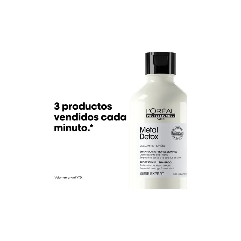 Shampoo L'oréal Professionnel Metal Detox 300ml