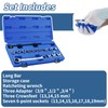 15 Pieces Ratcheting Serpentine Belt Tool Set Ratcheting Serpentine Belt