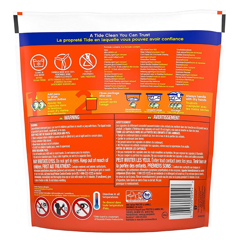 Tide Pods HE Spring Meadow 16 Pacs (8 Count)