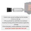 OPOSAD Fast Cap Adapter - Cartridge Quick Change Cap -