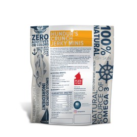 Plato Dog Treats -- Hundur'S Crunch Jerky Minis -- Pet Treats, All-Natural, Non-Gmo, No Artificial Flavors, Or Preservatives, Made In The Usa