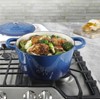 Crock-Pot Artisan Round Enameled Cast Iron Dutch Oven, 7-Quart, Sapphire