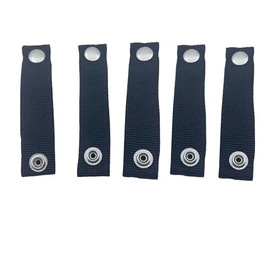 Boat Cover Snap Extender -Brass Heavy Duty snap - Extension Size, 3" - Built in Finger Loops. Extend The Life of Your Boat top Canvas!5Pack (5, 3")