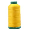 Mandala Crafts Bonded Nylon Thread Yellow Heavy Duty Sewing Threads