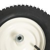 SCENIC ROAD Wheelbarrow Replacement Tire, 16" Wheel with Bearing and