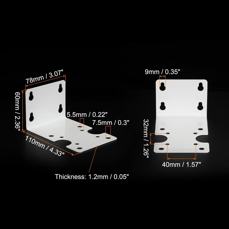 sourcing map Water Filter Housing Bracket for 10 Inch and