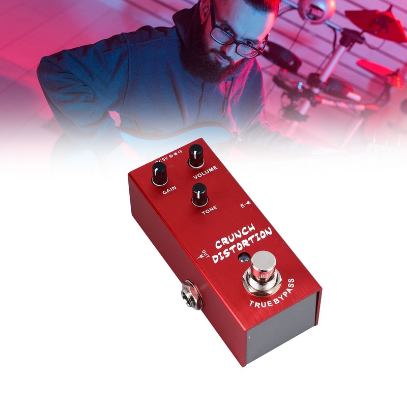 Guitar Distortion Effector Metal Shell Multiple Tones Electric Guitar Effect