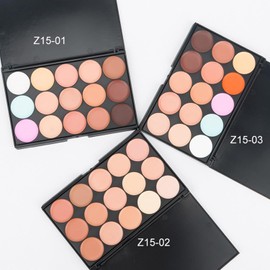 Paleta de Crema Base y Corrector Profesional Herramienta Maquillaje Cobertura Alta Duradera
