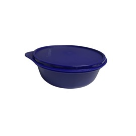 Tupperware Sommer Drops 600ml 600ml 600ml Hitparade Fresh Drops Bowl with Lid Storage Container (Dark Blue)