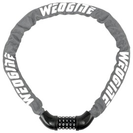 Bike Lock with Numbers and high Security Level, Bike Chain Lock, Bicycle Locks, 5 Digit Combination Lock for Bike, Bicycle, Scooter, Motorcycle, Door, Gate, Fence