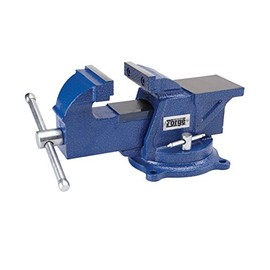Central Forge 3 in. Swivel Vise with Anvil