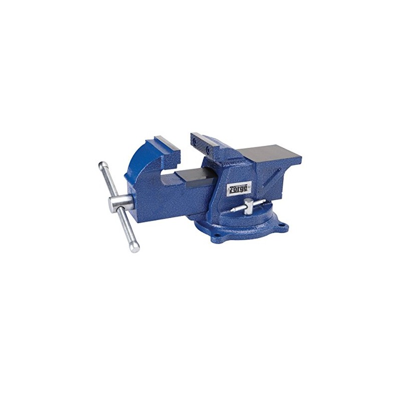Central Forge 3 in. Swivel Vise with Anvil