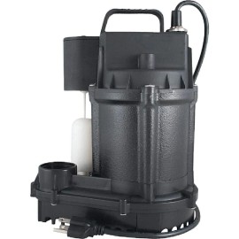 Flint Walling/Star 5SEH Cast Iron Submersible Sump Pump, 1/2hp