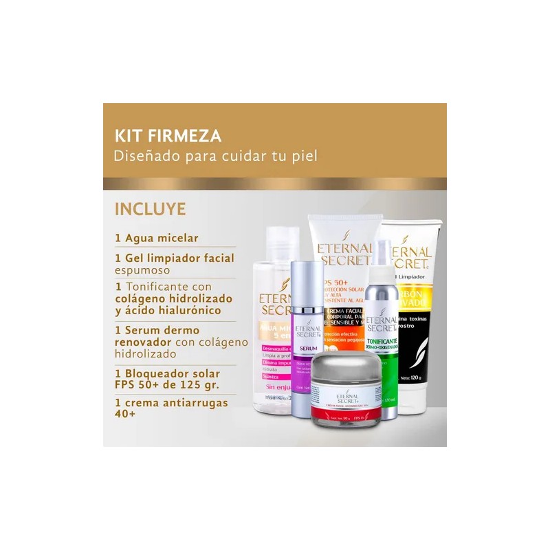Eternal Secret Kit Hidratante - 6 Productos De Skincare