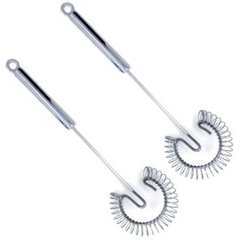 Norpro Stainless Steel Krona Sauce Master Gravy Whisk 11.5" Flexi Coils (2-Pack)