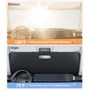 Wigoo 2025 Upgrade Car Windshield Sun Shade [100% Light Block,