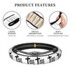 Jesus Cross Steering Wheel Cover Universal 15 Inch Car Accessories