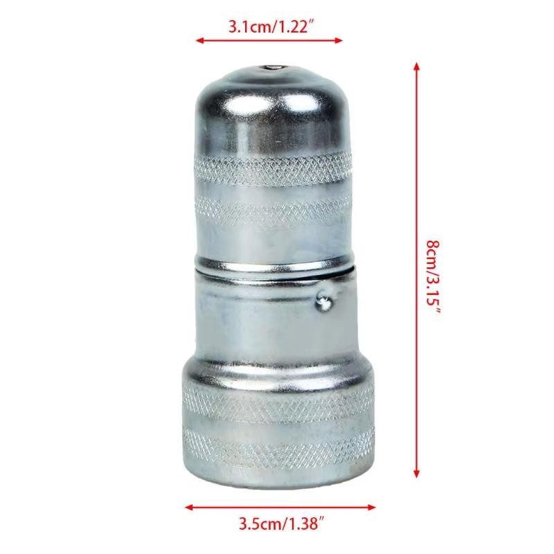 Manual Battery Post & Terminal Cleaning Brush – Silver Galvanized