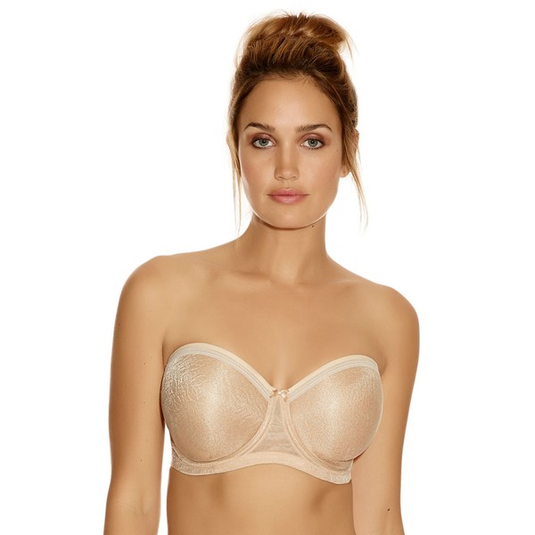 Fantasie Women's Jana Underwired Moulded Strapless Bra Caramel 32DD