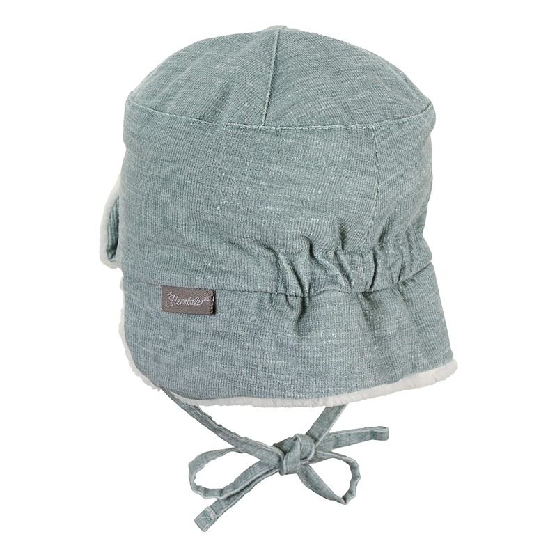 Sterntaler Baby Boys Hat Baby Aviator Hat Fine Cord, Dark