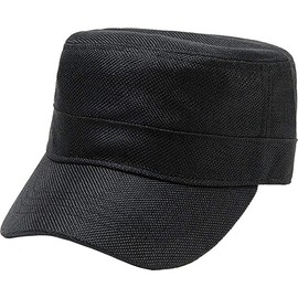 Laquest Large Size Work Cap, For Spring and Summer, Max. 25.6 inches (65 cm), Hat, UV Protection, Men's/Women's, Black