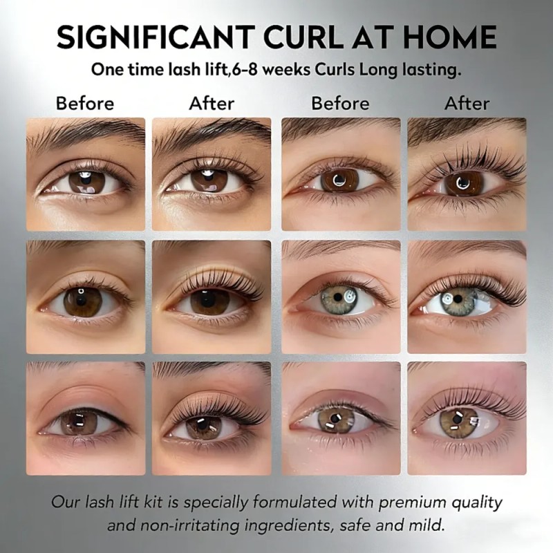 Lash Lifting Y Tinte Kit De Ceja Y Pestaña Con