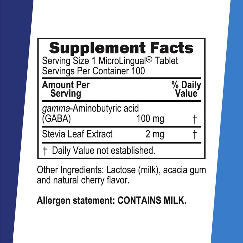 Superior Source GABA 100 mg - Brain & Nervous System