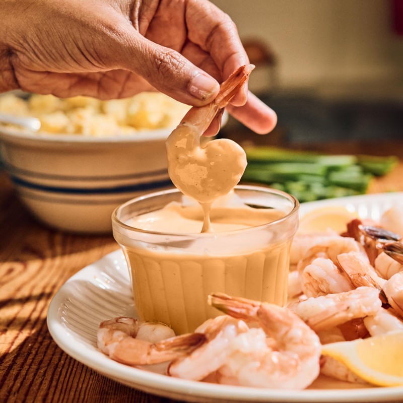 Blue Plate Mayonnaise Creamy Cocktail Sauce, 12 Fl Oz Squeeze