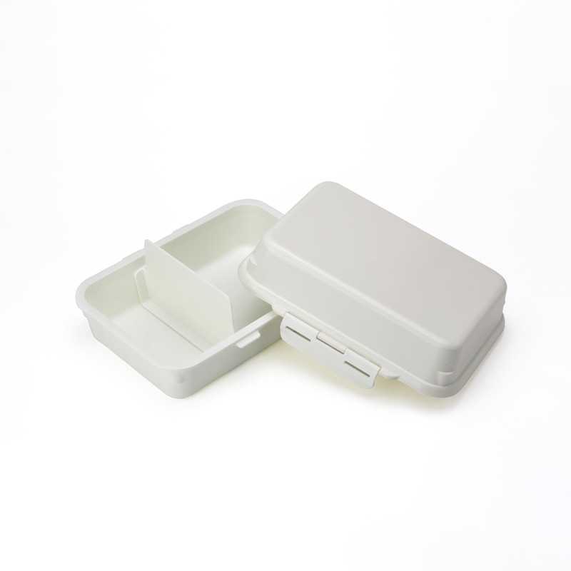 Miyoshi Seisakusho 0101-0182 GEL-COOL Lunch Box, Integrated Ice Pack, Milk