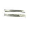 ASSORTS Juego de 2 Cuchillas Trapezoidales HSS de 1/8" x
