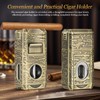 DXXULL Cigar Lighter, 7-in-1 Cigar Lighter Set: Dual-Flame Windproof, Visual